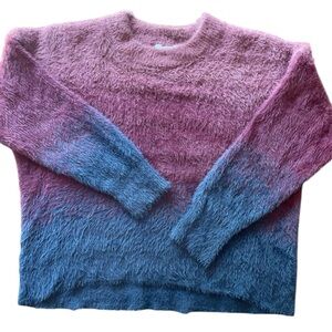 Cozy Navy Burgundy Women’s Top Sz XXL 2X